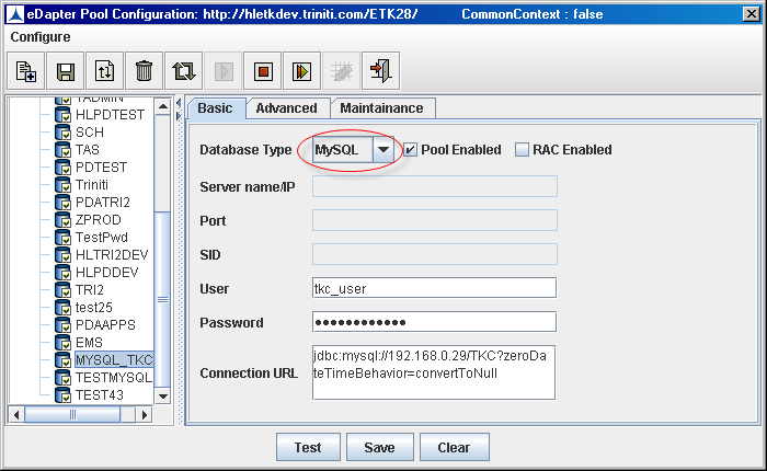 ConfigureConnectons_DatabaseType_MySQL