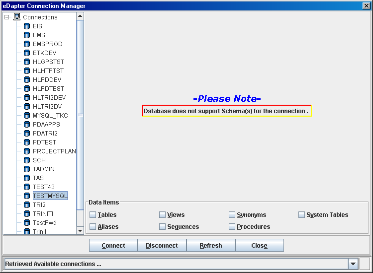 Creating a Process_Figure 8: Selected Schemas