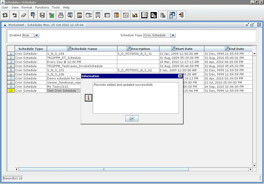 Adding a Schedule_Figure 3