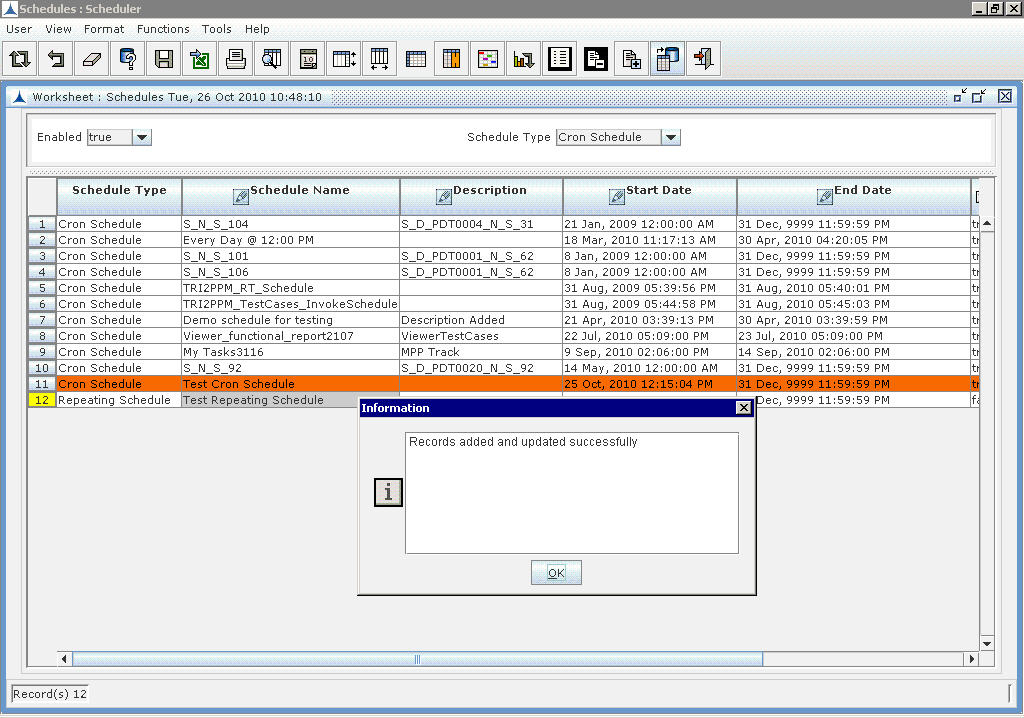 Adding a Schedule_Figure 8