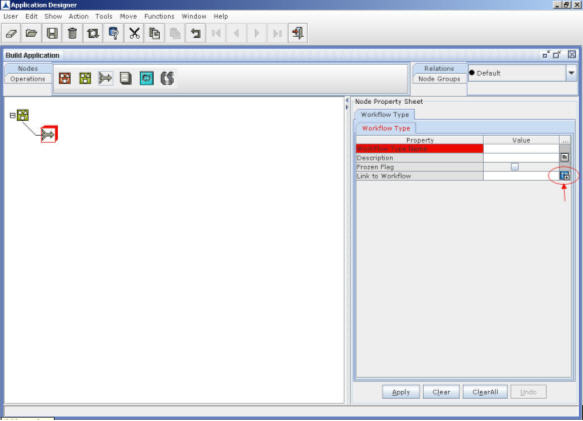 Application Designer-Workflow Type