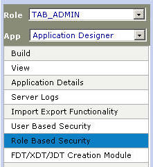 Role Based Security Link