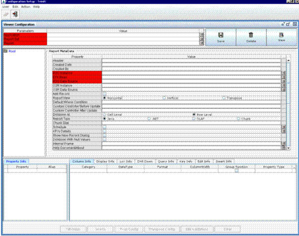 Viewer Configuration Frame