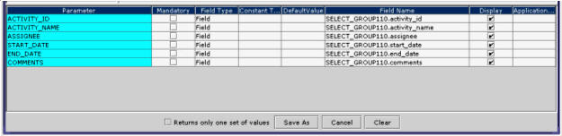 Find Definition Frame-Table on Lower Side of Screen