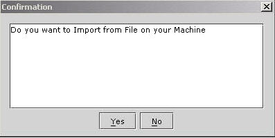 Import Viewer Instance Set-Confirmation for Importing from File on Your System