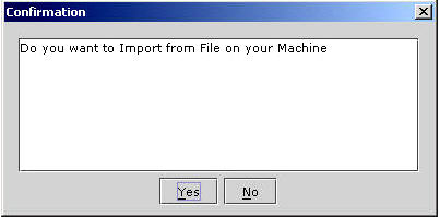 Import Workflow Type-Confirmation for Importing from File on Your System