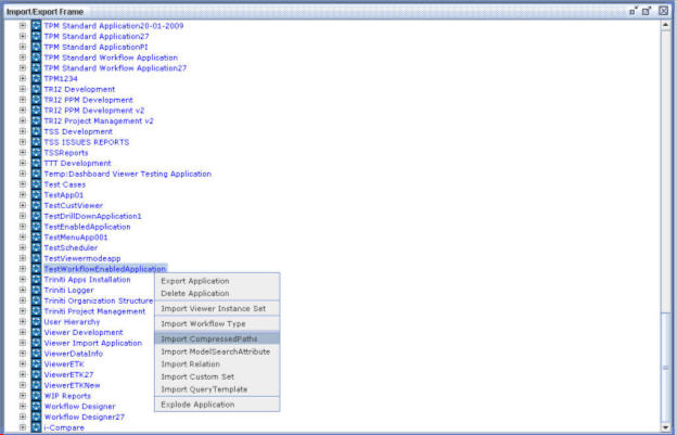 Importing/Exporting Operations-Import Compressed Paths