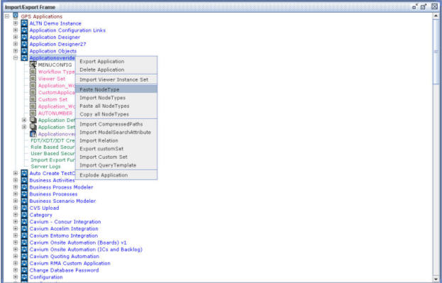 Importing/Exporting Operations-Pasting of Node Types