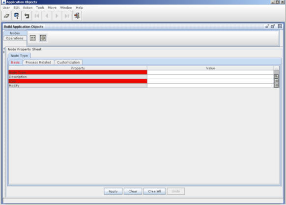 Application Objects-Node Type node